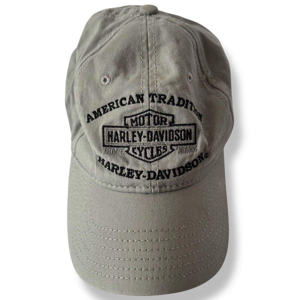 HARLEY DAVIDSON Hat Ketchikan Alaska Inside Passage Gray Baseball Embroidered - Picture 8 of 8